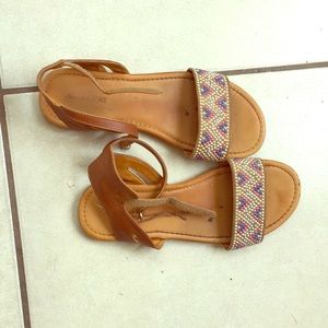 An American Eagle brand sandals